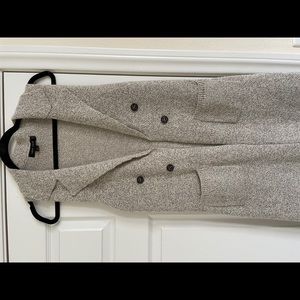 Mid length vest/cover up